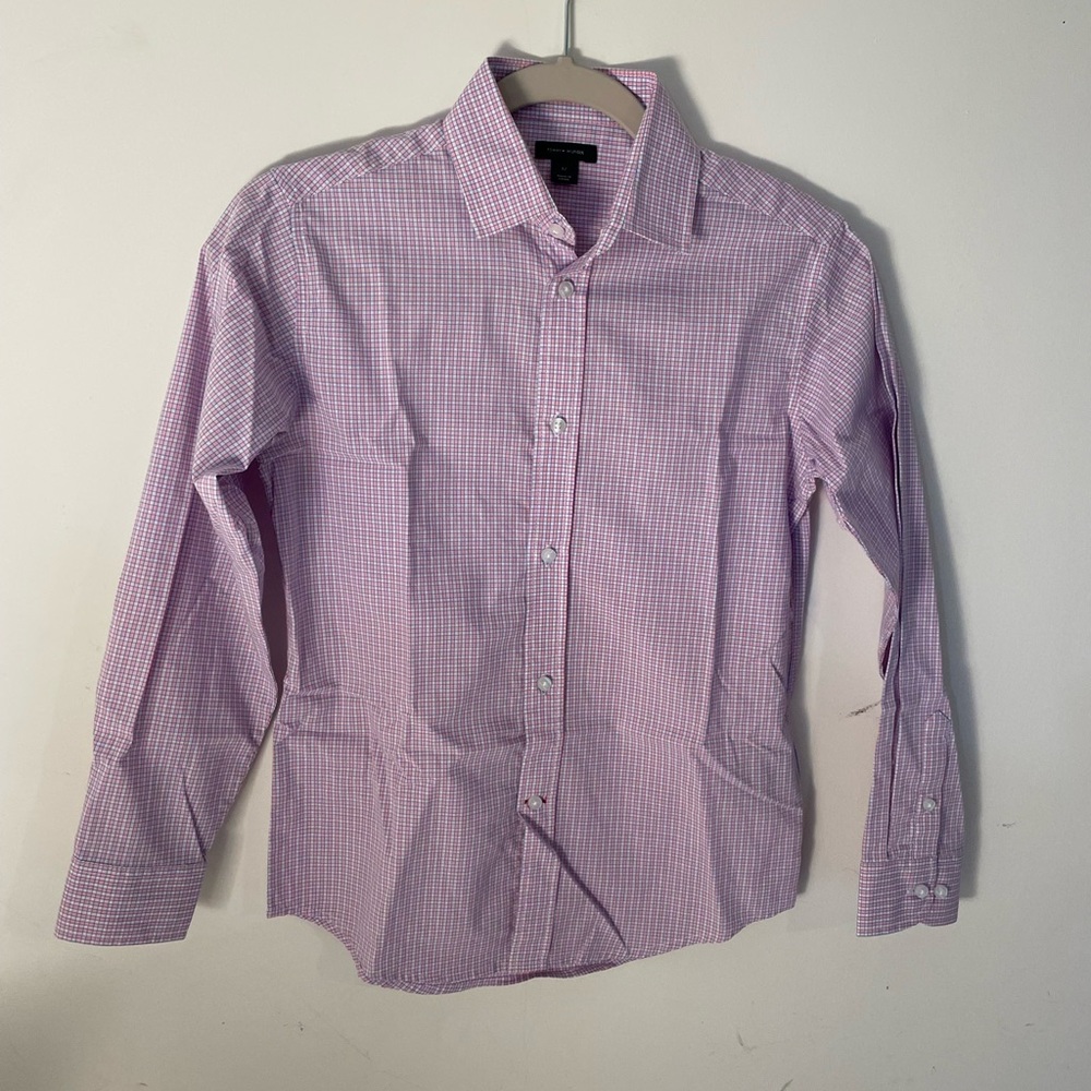 Men's Purple Checkered Shirt